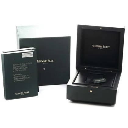 Audemars Piguet Royal Oak Selfwinding Rose Gold Silver Mens Watch 15400OR Box Papers - Image 6