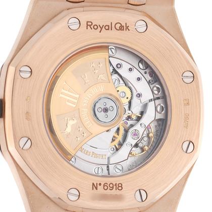 Audemars Piguet Royal Oak Selfwinding Rose Gold Silver Mens Watch 15400OR Box Papers - Image 4