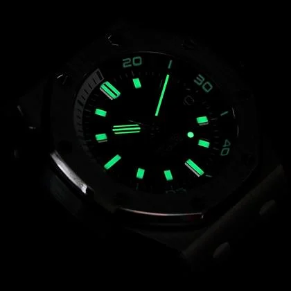 Audemars Piguet Royal Oak Offshore Diver MINT FULL SET Royal Oak Offshore Diver Blue Dial Gray Rubber Strap Steel 15720ST - Image 16