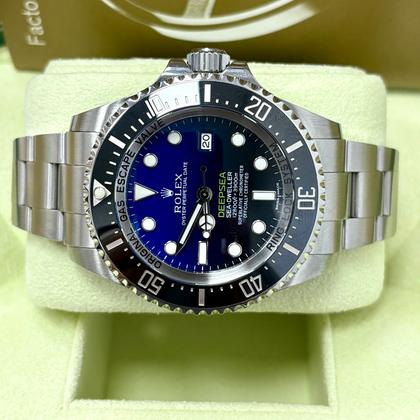 Rolex Sea-Dweller Deepsea 116660 44mm James Cameron Blue and Black Dial Box + Papers - Image 10