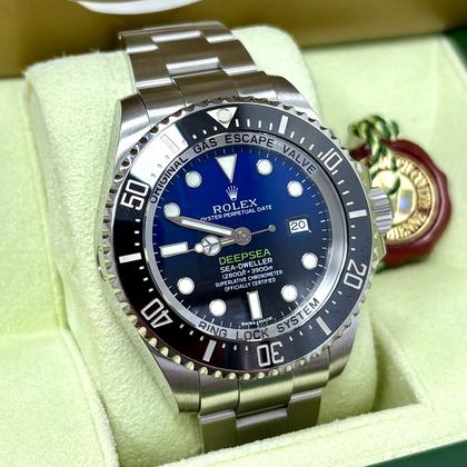 Rolex Sea-Dweller Deepsea 116660 44mm James Cameron Blue and Black Dial Box + Papers - Image 11
