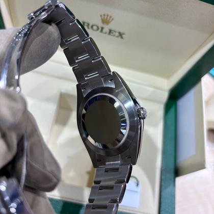 Rolex Oyster Perpetual 41 Yellow Dial Stainless Steel 124300-0004 Unworn Full Set - Image 2