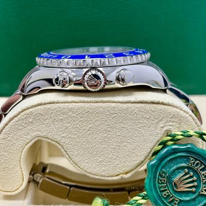 Rolex Yacht-Master II 116680 White Dial Mercedes hands + Box - Image 6