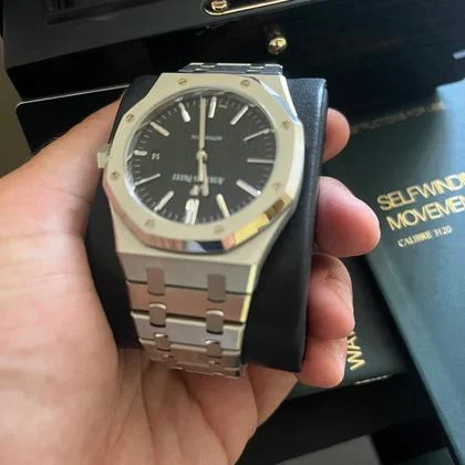 Audemars Piguet Royal Oak Selfwinding Black dial full set - Image 7