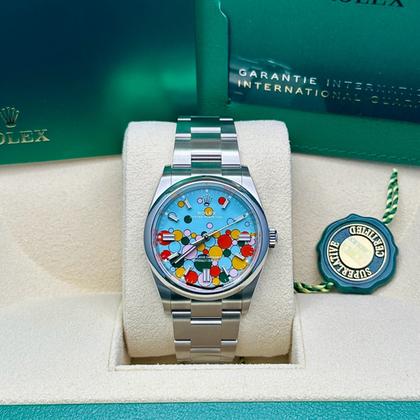 Rolex Oyster Perpetual 36 Celebration Dial - Image 8