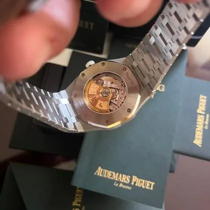 Audemars Piguet Royal Oak Selfwinding Black dial full set - Image 8