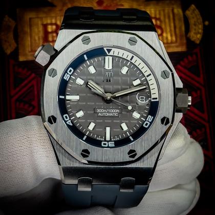 Audemars Piguet Royal Oak Offshore Diver 15720ST.OO.A009CA.01 Gray Dial 42mm Full Set - Image 15