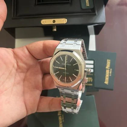 Audemars Piguet Royal Oak Selfwinding Black dial full set - Image 4