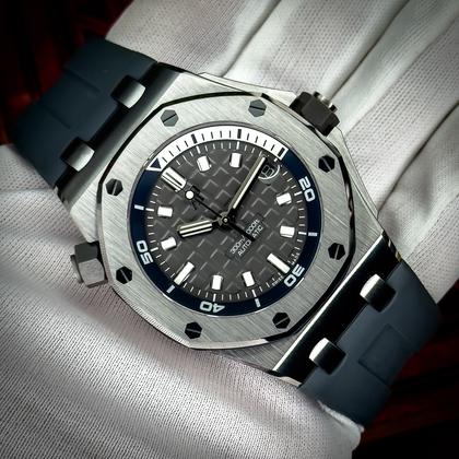 Audemars Piguet Royal Oak Offshore Diver 15720ST.OO.A009CA.01 Gray Dial 42mm Full Set - Image 15